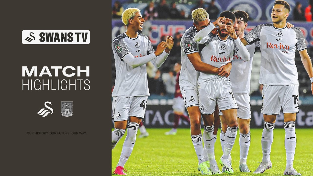 #ไฮไลท์ฟุตบอล [ สวอนซี ซิตี้ 3 - 0 นอร์ทแธมป์ตัน ] คาราบาว คัพ 2023