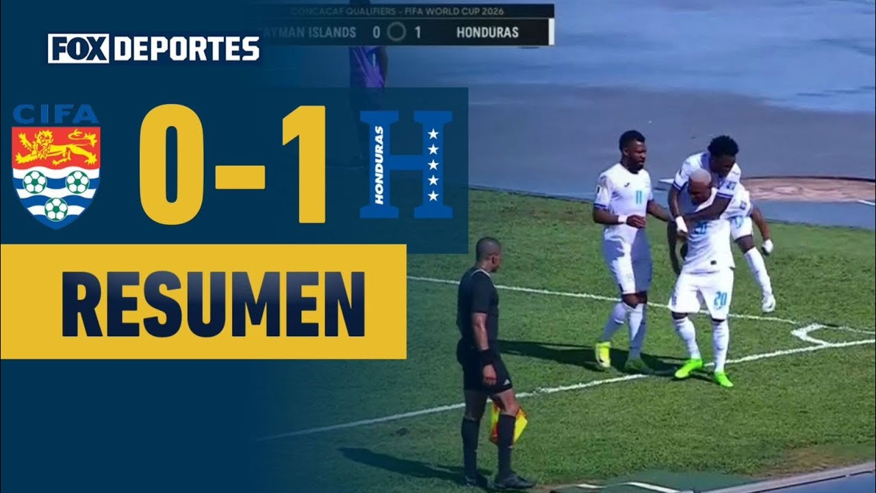 #ไฮไลท์ฟุตบอล [ หมู่เกาะเคย์แมน 0 - 1 ฮอนดูรัส ] ฟุตบอลโลก รอบคัดเลือก โซนอเมริกาเหนือ 2025/8.6.68