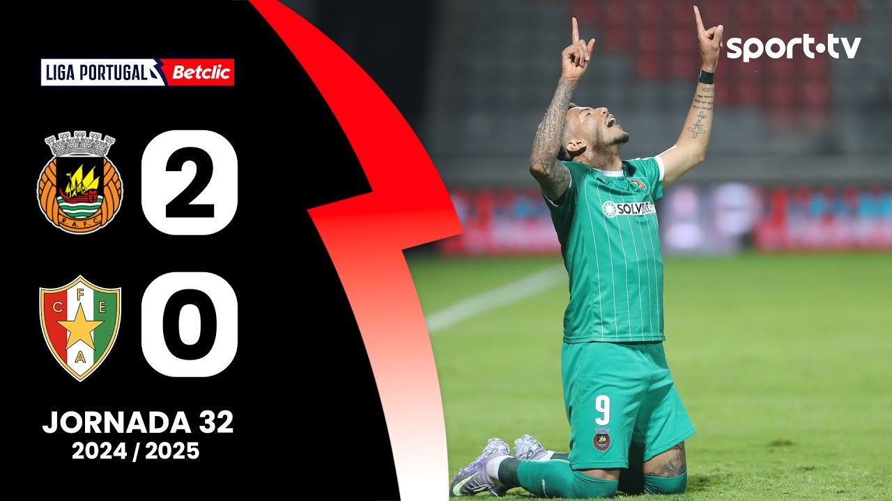 #ไฮไลท์ฟุตบอล [ ริโอ อาฟ 2 - 0 อมาดอร่า ] ลีกา ซาเกรส โปรตุเกส 2025/6.5.68