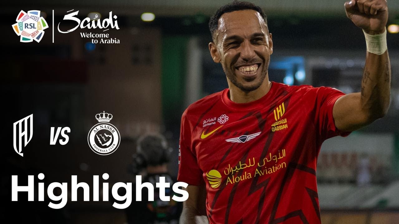 #ไฮไลท์ฟุตบอล [ อัล กาดาซิย่า 2 - 1 อัล นาสเซอร์ ] ซาอุดีอาระเบีย โปรเฟสชั่นแนล ลีก 2025/19.4.68