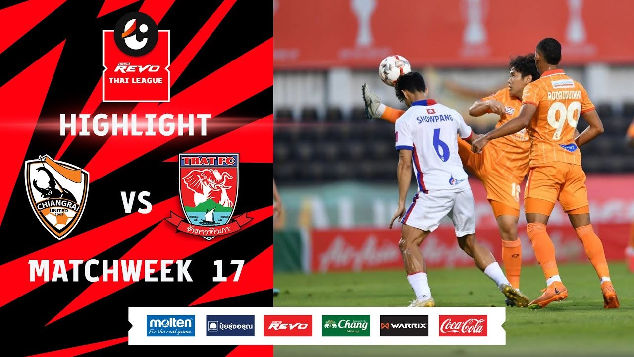 #ไฮไลท์ฟุตบอล [ เชียงราย ยูไนเต็ด 3 - 1 ตราด เอฟซี ] รีโว่ ไทยลีก 2024/16.2.67