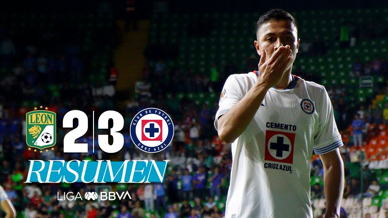 #ไฮไลท์ฟุตบอล [ คลับ เลออน 2 - 3 ครูซ อาซูล ] เม็กซิโก พรีเมร่า ดิวิชั่น 2025/9.5.68