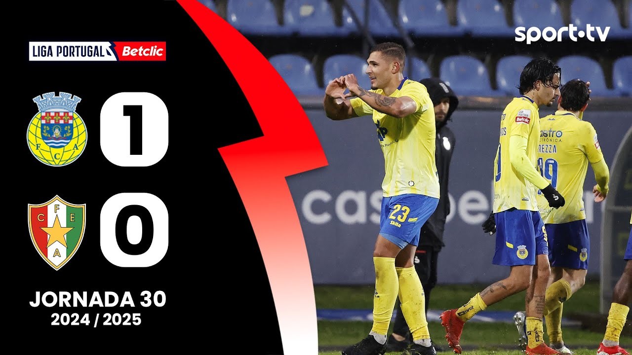 #ไฮไลท์ฟุตบอล [ อารัวก้า 1 - 0 อมาดอร่า ] ลีกา ซาเกรส โปรตุเกส 2025/20.4.68