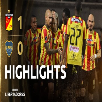 #ไฮไลท์ฟุตบอล [ เดปอร์ติโว เปไรร่า 1 - 0 โบคา จูเนียร์ส ] โคปา ลิเบอร์ตาดอเรส 2023