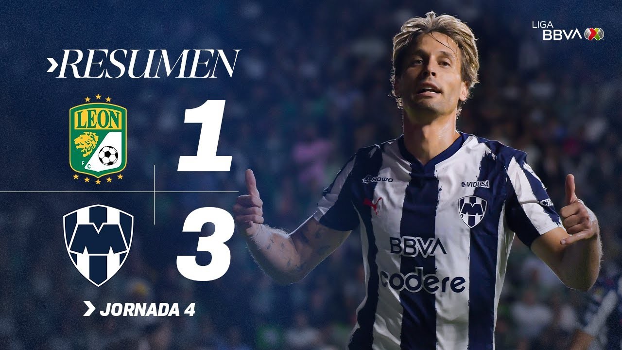 #ไฮไลท์ฟุตบอล [ คลับ เลออน 1 - 3 มอนเทอร์เรย์ ] เม็กซิโก พรีเมร่า ดิวิชั่น 2025/12.8.68