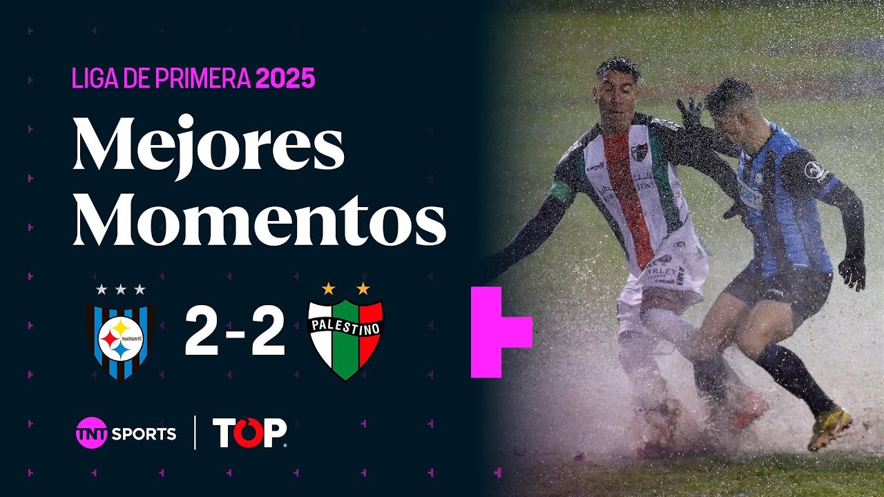 #ไฮไลท์ฟุตบอล [ ฮัวชิปาโต้ 2 - 2 ปาเลสติโน่ ] ชิลี พรีเมร่า ดิวิชั่น 2025/22.6.68