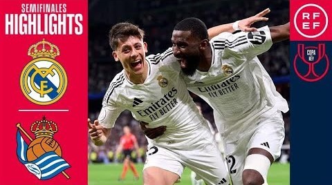 #ไฮไลท์ฟุตบอล [ เรอัล มาดริด 4 - 4 เรอัล โซเซียดาด ] โคปา เดล เรย์ สเปน 2025/2.4.68