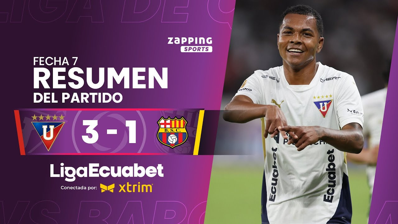 #ไฮไลท์ฟุตบอล [ แอลดียู ควิโต 3 - 1 บาร์เซโลน่า เอสซี ] เอกวาดอร์ ลีก้าโปร 2025/19.6.68