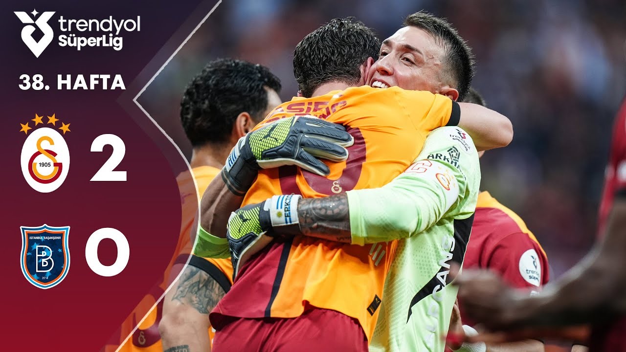 #ไฮไลท์ฟุตบอล [ กาลาตาซาราย 2 - 0 อิสตันบูล บูยูคเซ็ค ] ตุรกี ซุปเปอร์ลีก 2025/31.5.68